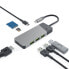 Фото #2 товара Green Cell HUBGC01 - USB Type-C - HDMI - USB 3.2 Gen 2 (3.1 Gen 2) Type-A - USB 3.2 Gen 2 (3.1 Gen 2) Type-C - MicroSD (TransFlash) - SD - 5000 Mbit/s - 60 Hz - 3840 x 2160