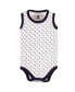 ფოტო #10 პროდუქტის Baby Boys Cotton Sleeveless Bodysuits, Shark Patrol, 5-Pack
