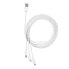 Superior 3w1 kabel USB Iphone Lightning USB-C microUSB 3.5 A 1.5 m Biały