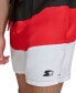 Фото #4 товара Плавки для мужчин Starter Modern Euro Colorblocked 5" Volley Shorts