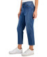 Фото #3 товара Women's Mid-Rise Curvy Capri Jeans, Created for Macy's