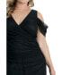 ფოტო #3 პროდუქტის Women's Plus Size Seraphina Mesh Gown