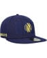Фото #1 товара Men's Navy Nashville SC Kick Off 59FIFTY Fitted Hat