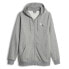 Puma Essentials+ Logo Lab FullZip Hoodie Mens Grey Casual Outerwear 67592503