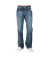 ფოტო #2 პროდუქტის Men's Relaxed Straight Handcrafted Wash Premium Denim Signature Jeans