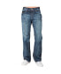 Men's Relaxed Straight Handcrafted Wash Premium Denim Signature Jeans