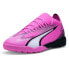 Фото #2 товара Puma Ultra Match Turf Training Soccer Mens Pink Sneakers Athletic Shoes 10775701