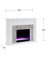 Фото #11 товара Elior Marble Tiled Color Changing Electric Fireplace