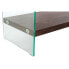 Shelves DKD Home Decor Dark brown Crystal Walnut MDF Wood 80 x 40 x 150 cm (1)