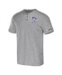 Фото #3 товара Men's Darius Rucker Collection by Heather Gray Minnesota Twins Henley T-shirt