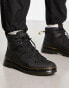 Фото #3 товара Dr Martens Buwick 6 eye boots in black extra tough