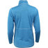 Фото #2 товара SHOEBACCA Coverstitch Heather Layering Pullover Womens Blue Casual Athletic Oute
