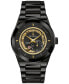 ფოტო #1 პროდუქტის Men's Millennia Automatic Black Ceramic Bracelet Watch 41mm