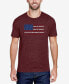 Фото #1 товара Men's Premium Blend Word Art American Flag T-shirt