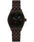 ფოტო #5 პროდუქტის Women's Swiss DS-8 Moon Phase Two-Tone Stainless Steel Bracelet Watch 33mm