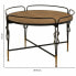 Centre Table Alexandra House Living Brown Metal Fir wood MDF Wood 78 x 53 x 78 cm