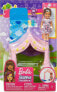 Lalka Barbie Mattel Skipper: Klub opiekunek - Zabawa w namiocie (FXG94/FXG97)