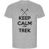 ფოტო #1 პროდუქტის KRUSKIS Keep Calm And Trek ECO short sleeve T-shirt