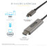 StarTech.com 3ft (1m) USB C to HDMI Cable 4K 60Hz w/ HDR10 - Ultra HD USB Type-C to 4K HDMI 2.0b Video Adapter Cable - USB-C to HDMI HDR Monitor/Display Converter - DP 1.4 Alt Mode HBR3 - 1 m - HDMI Type A (Standard) - USB Type-C - Male - Male - Straight