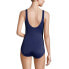 Women's Tummy Control Chlorine Resistant Soft Cup Tugless Sporty One Piece Swimsuit