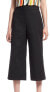 Halogen Wide Capris Cropped Pants Women's Sz. 2 (Black) 151594 - фото #1