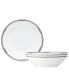 Фото #1 товара Laurelvale 4 Piece Soup Bowl Set, Service for 4