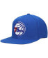 ფოტო #3 პროდუქტის Men's Royal Philadelphia 76ers Hardwood Classics All Love Snapback Hat
