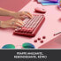 Фото #4 товара Logitech POP Keys Mechanische kabellose Tastatur mit anpassbaren Emoji-Tasten, Bluetooth oder USB, langlebiges, kompaktes Design Pink
