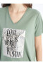 Фото #4 товара Топ LC WAIKIKI Classic Neck Printed Tee