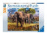 Фото #3 товара Пазл с семьей слонов Ravensburger Puzzle Elefantenfamilie 500 элементов