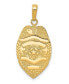 ფოტო #1 პროდუქტის Police Badge Pendant 14k Yellow Gold