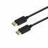 DisplayPort Cable PcCom PCCES-CAB-DP12 Black 4K Ultra HD 1,8 m