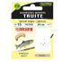 Фото #1 товара FLASHMER Trout Teigne Tied Hook 0.120 mm