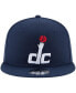 ფოტო #4 პროდუქტის Men's Navy Washington Wizards Official Team Color 9FIFTY Snapback Hat