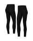 Фото #2 товара Women's Black Tennessee Volunteers 7/8 Mixed Media Pocket iLeggings