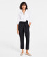 Women's Belted Paperbag Pants, Created for Macy's