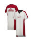 ფოტო #1 პროდუქტის Women's White Arkansas Razorbacks Home Run T-shirt Dress