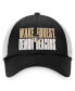 Фото #3 товара Men's Black, White Wake Forest Demon Deacons Stockpile Trucker Snapback Hat