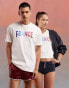 Le Coq Sportif – Equipe De France Paris 2024 Olympics – T-Shirt in Marshmallow Белый, L - фото #4