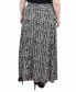 ფოტო #2 პროდუქტის Plus Size Maxi with Sash Waist Tie Skirt