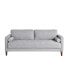 Фото #1 товара 75.6" W Polyester Lillith Sofa with Track Arms