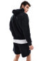 Abercrombie & Fitch smallscale logo hoodie in black CO-ORD