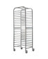 Фото #8 товара Sturdy 20-Tier Metal Pan Rack with 13 lbs Capacity for Kitchens and Bakeries