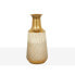 Vase Romimex White Golden Metal 17 x 37 x 17 cm