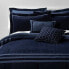 Фото #1 товара King 8pc Sanford Comforter Set Navy/Blue - Threshold