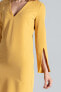 Sukienka M550 Żółty