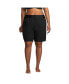 ფოტო #5 პროდუქტის Plus Size 9" Quick Dry Modest Board Shorts Swim Cover-up Shorts