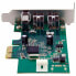 Фото #3 товара Карта PCI Startech PEX1394B3LP