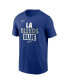 Фото #3 товара Men's Royal Los Angeles Dodgers Rally Rule T-shirt