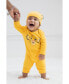 Lion King Simba Boys Snap Cosplay Coverall and Hat Set Lion King Infant